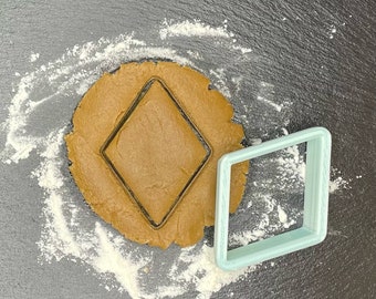 Diamond Cookie Cutter: Basic Shapes, Fondant & Clay Cutter