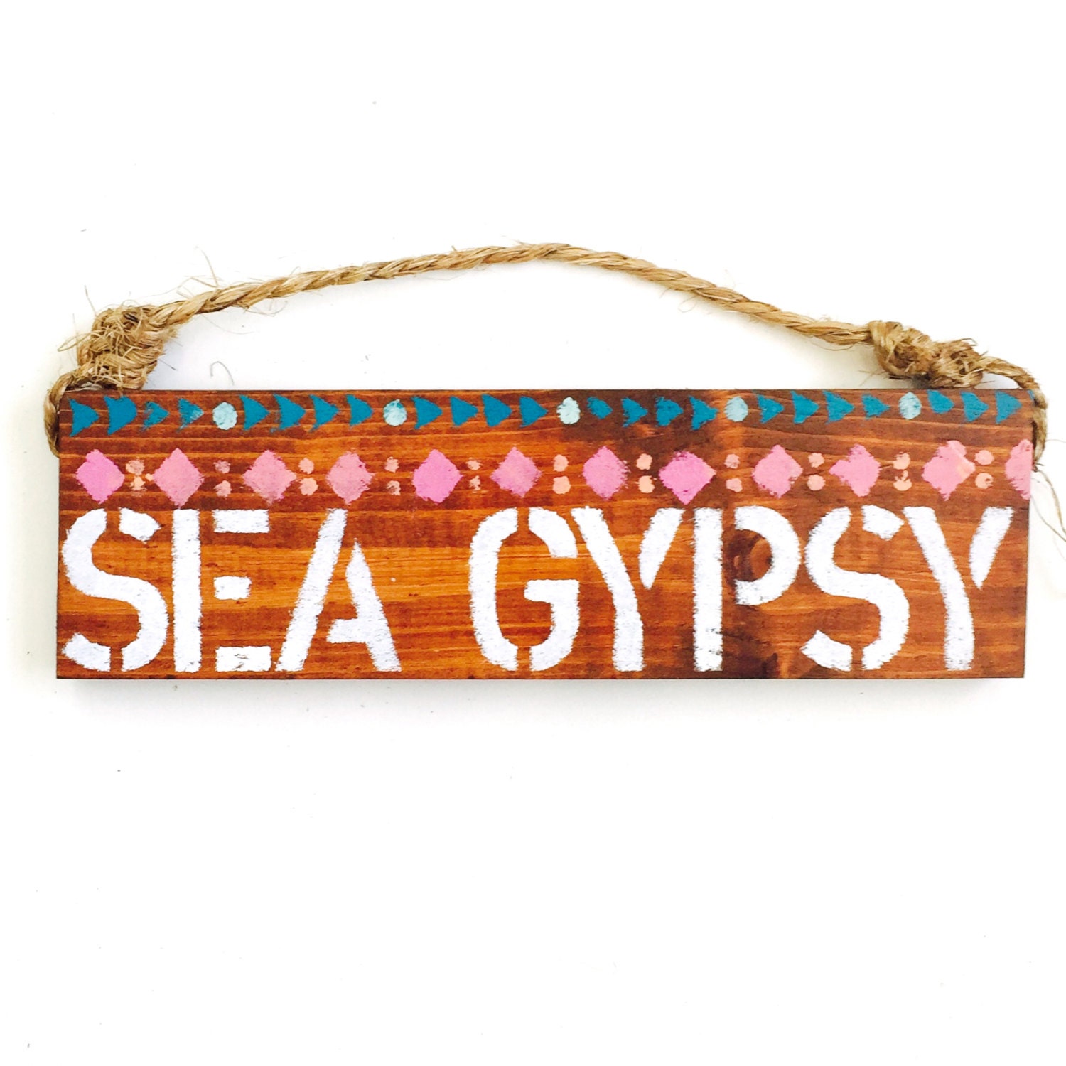 Sea Gypsy sign / Hippie /boho/ gypsy /anthropologie /urban Etsy
