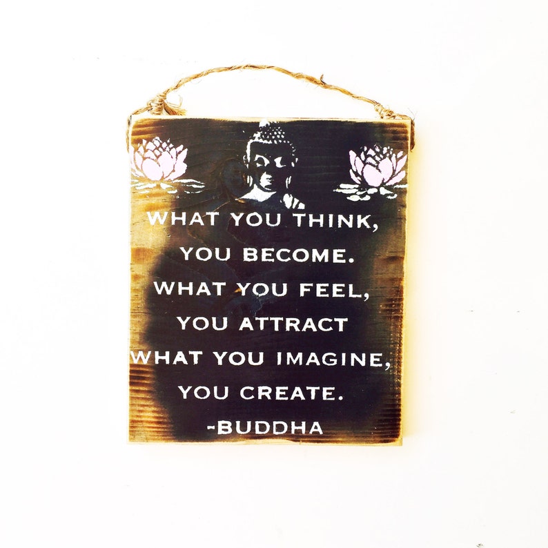 Buddha Sign Buddha Quote Grateful Sea Gypsy Brandy Etsy