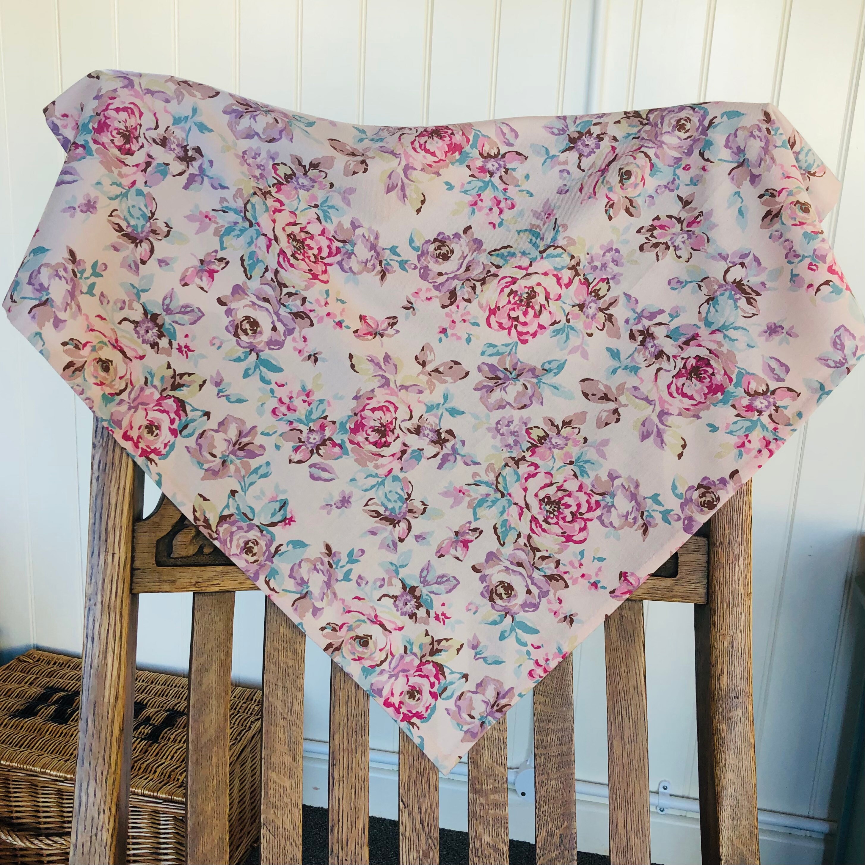 Foulard Fenêtre Estelle – Laura Ashley – Bleu, Polyester (occasion)