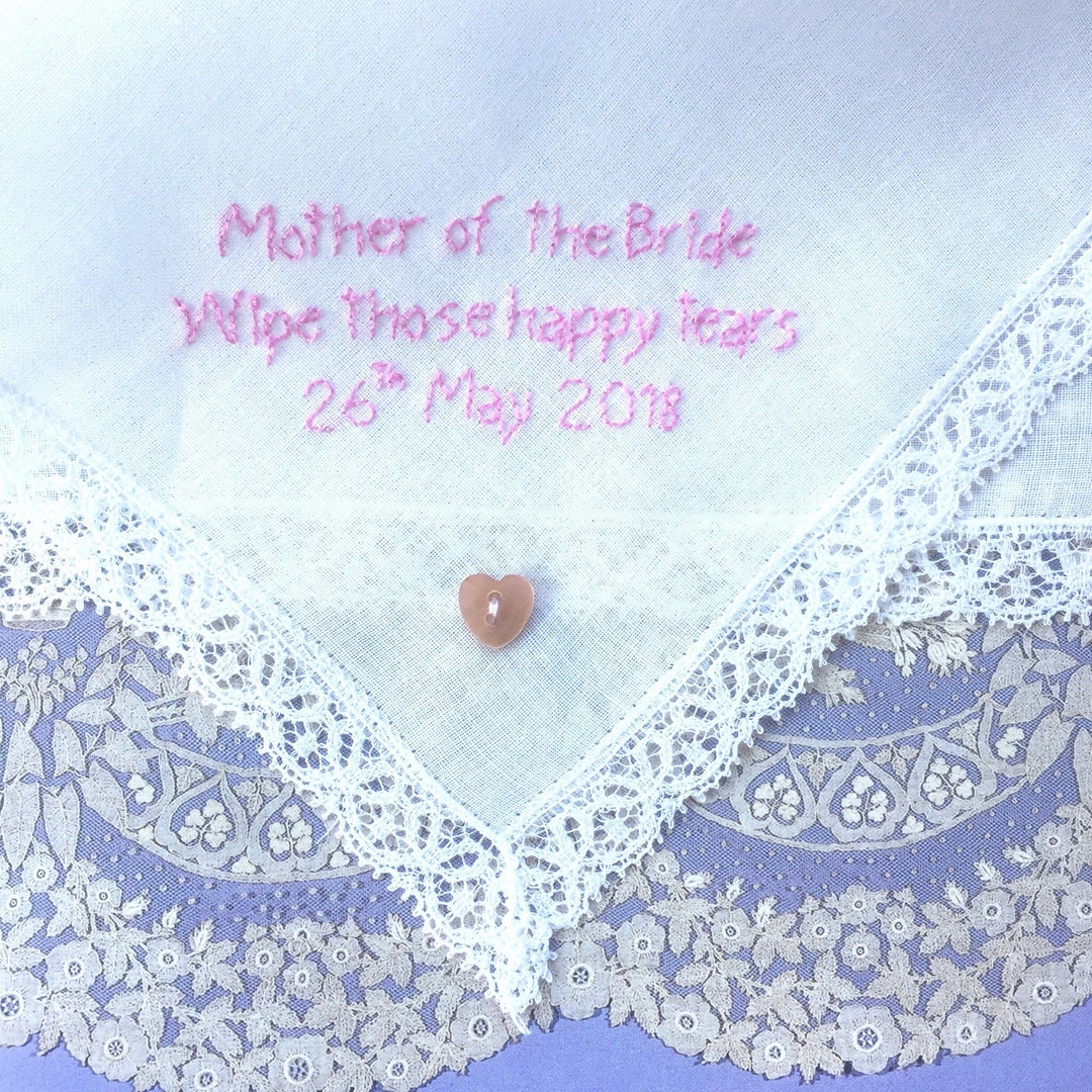 2 Stück Mutter-der-Braut Kosmetiktaschen Aus Leinen – Bedruckt Mit Blumen & Sprüchen, 25x18 Cm