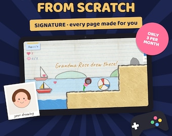 Custom Video Game of Your Story, Built From Scratch
