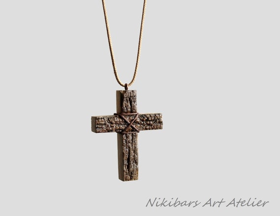Boho cheap cross necklace