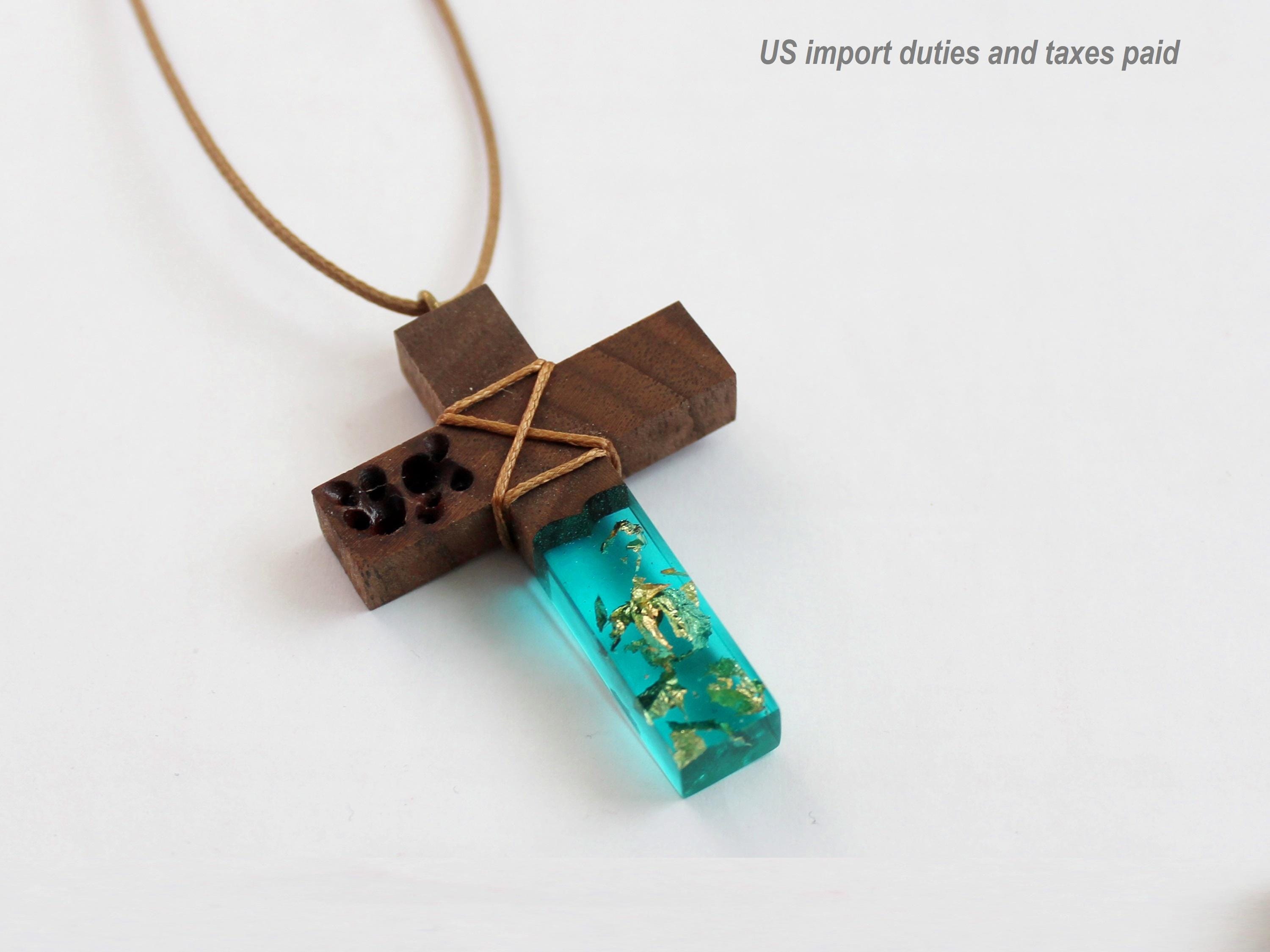 RMC6032 Glow In The Dark Crucifix Cross Rosary Parts DIY Rosary Making Jesus Yesus St Benedict Catholic Christian I.752460124 - Foto 12