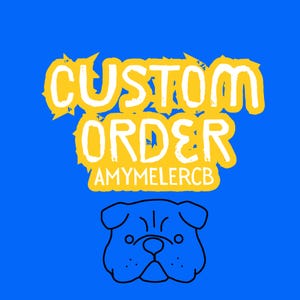 Custom Order for amymelercb - Bulldawgs