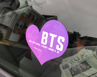 BTS und ARMY _ lila Herz