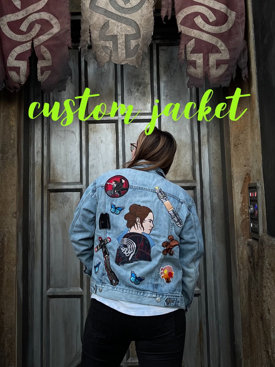 Patch Collection Jacket Custom Patch Jacket - Etsy