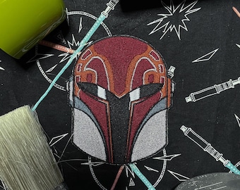Graffiti Gal Helmet Patch