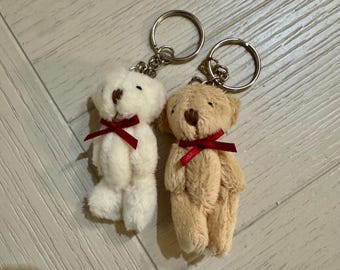 Mini Teddy Bear Keychains