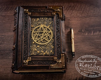 Cthulhu Leather Journal: Embossed Skulls & Dragons, 8 x 10 inches