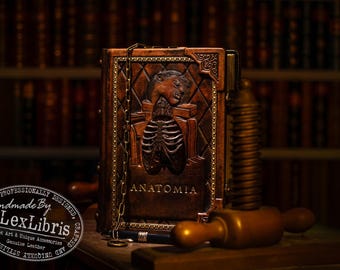 Anatomia Leather Sketchbook: Renaissance Rib Cage Journal