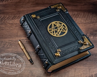 Cthulhu Leather Journal: Handmade Lovecraftian Grimoire