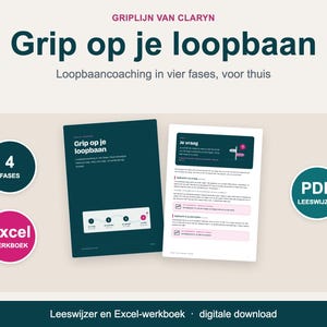 Loopbaancoaching Werkboek Excel Nederlandstalig, Loopbaanoriëntatie, Waarden Ontdekken, Carrièreswitch, Ander Werk Zoeken, Zelfcoaching