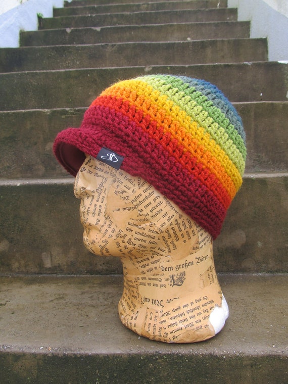 wool hat with brim