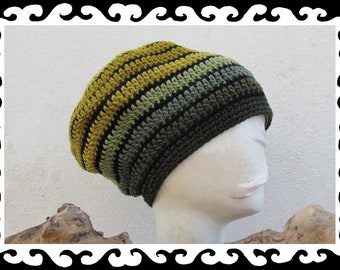 Rastahat - Size M - pear green curry - lined - 100% wool