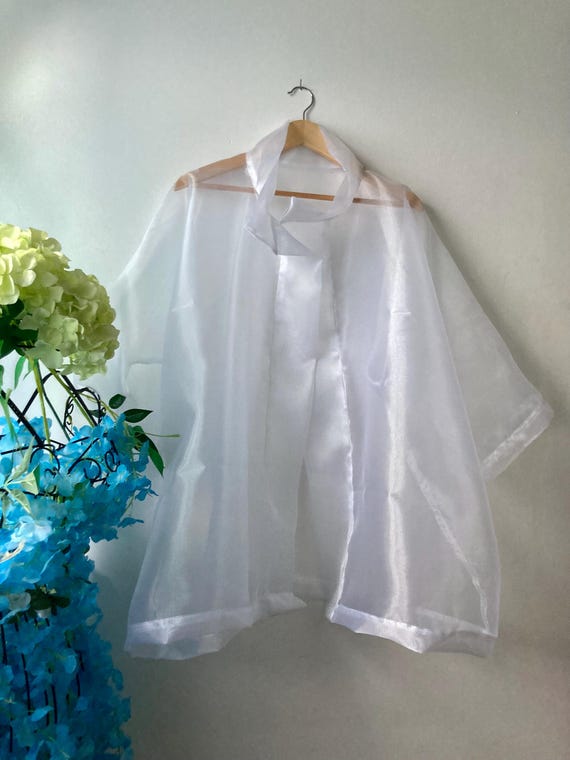 Organza Jacket Sheer Organza Jacket II