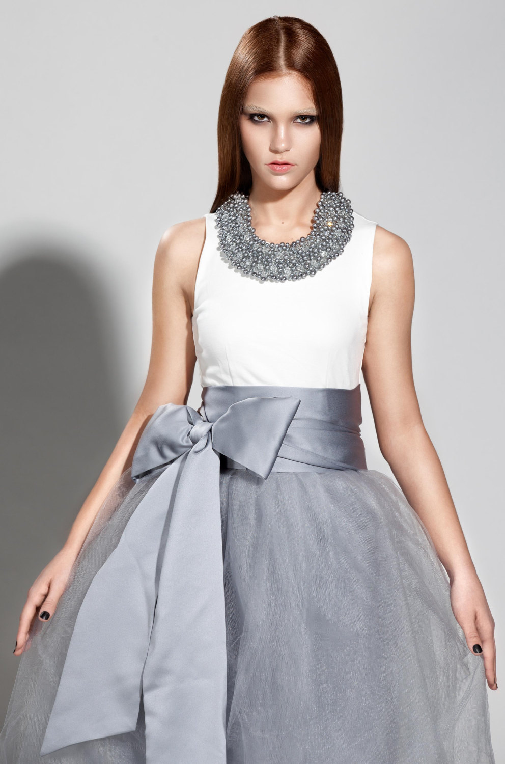 Grey Satin Sash - Etsy