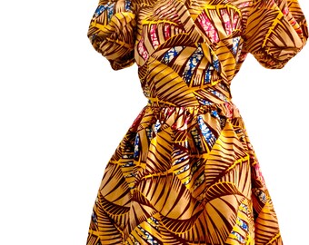 African Print Wrap Dress II.... Choose a Print