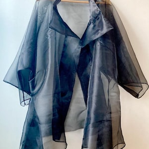 Organza Jacket Sheer Organza Jacket