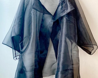 Organza Jacket Sheer Organza Jacket