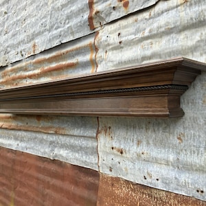 Rope Crown Molding Mantel Wall Shelf