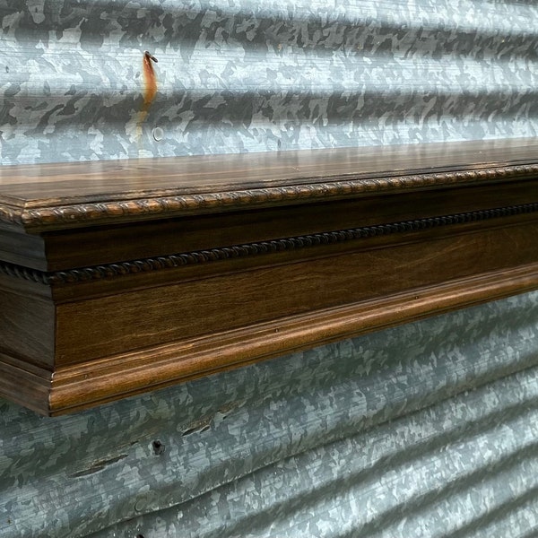 Espresso Mantel Etsy