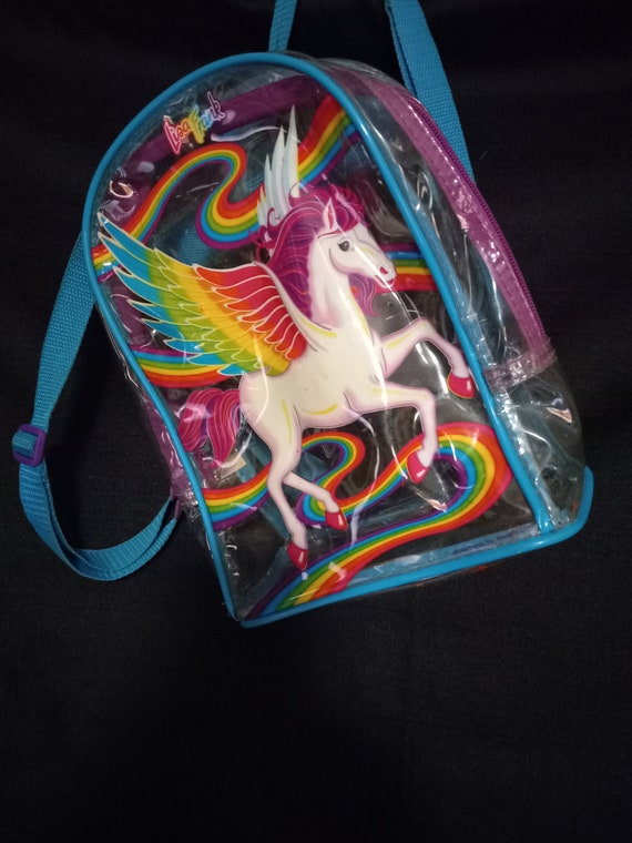 Unicorn Lisa Frank backpack