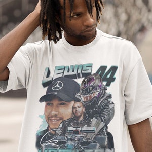 Lewis Hamilton Shirt Formel Racing Fahrer britische Meisterschaft Fans Tshirt Vintage Grafik Tee Design Sweatshirt Otomotiv Geschenk Unisex Tee Bild 2
