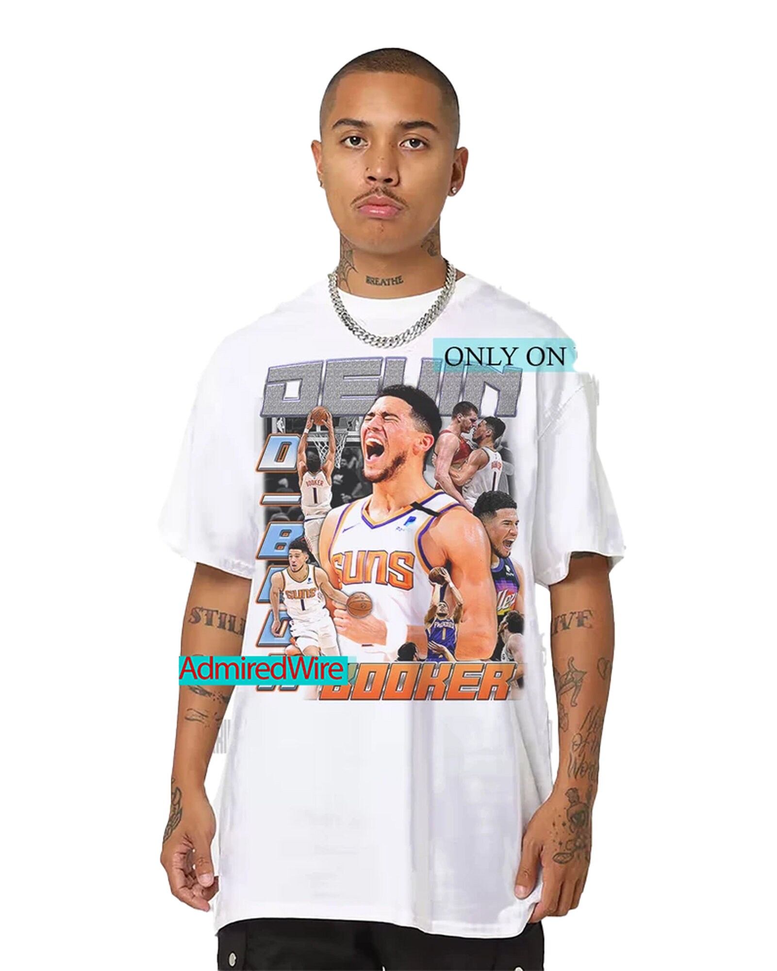 Devin Booker Nba Vintage Graphic Basketball Unisex T-Shirt - Teeruto