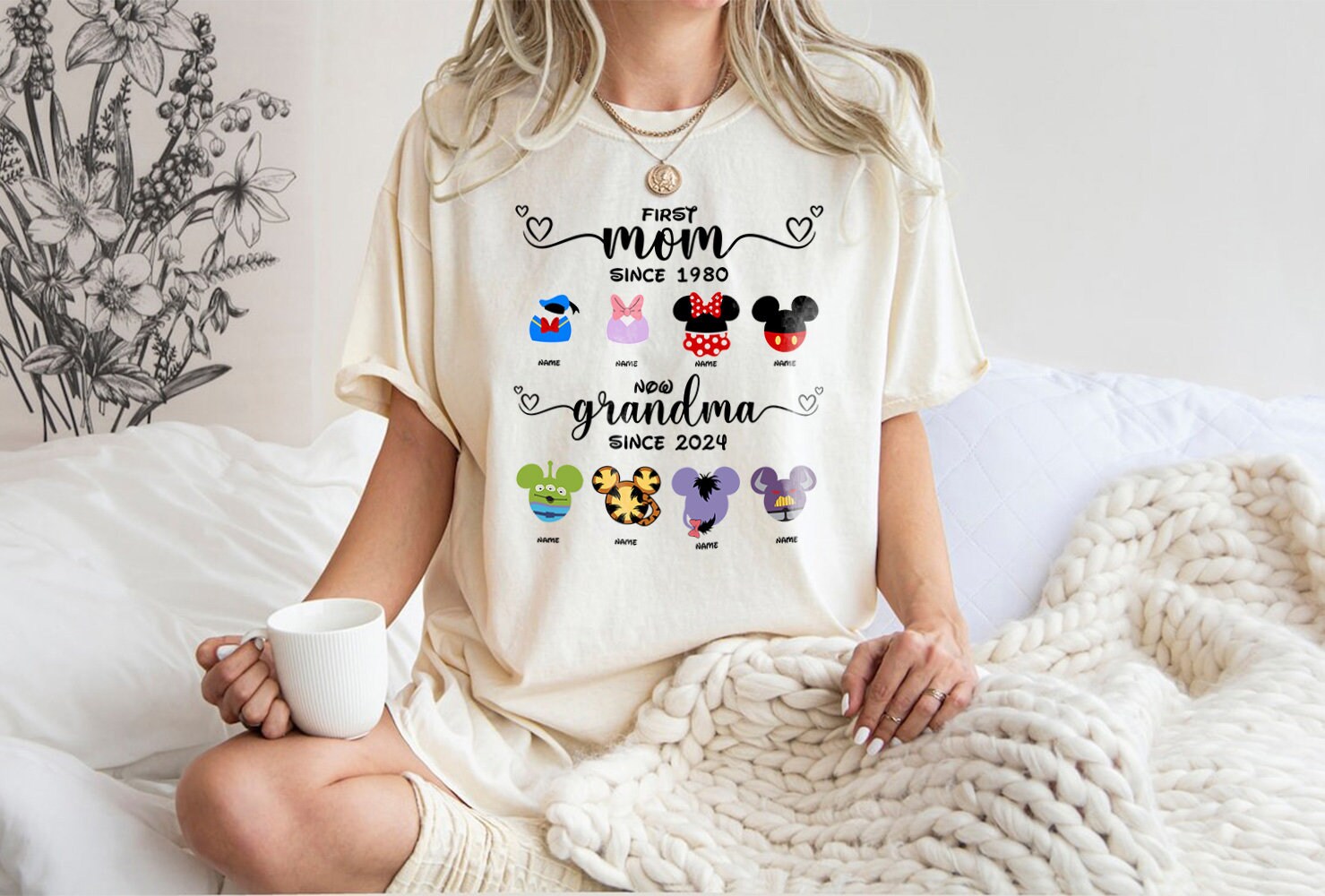 Mickey Clubhouse plex Grandma Shirt