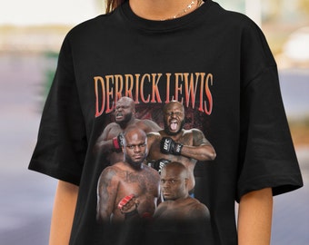 Derrick Lewis Tshirt, Vintage Derrick Lewis Shirt, Sport Merch Vintage Sweatshirt Hoodie Graphic Tee, Trending Shirt