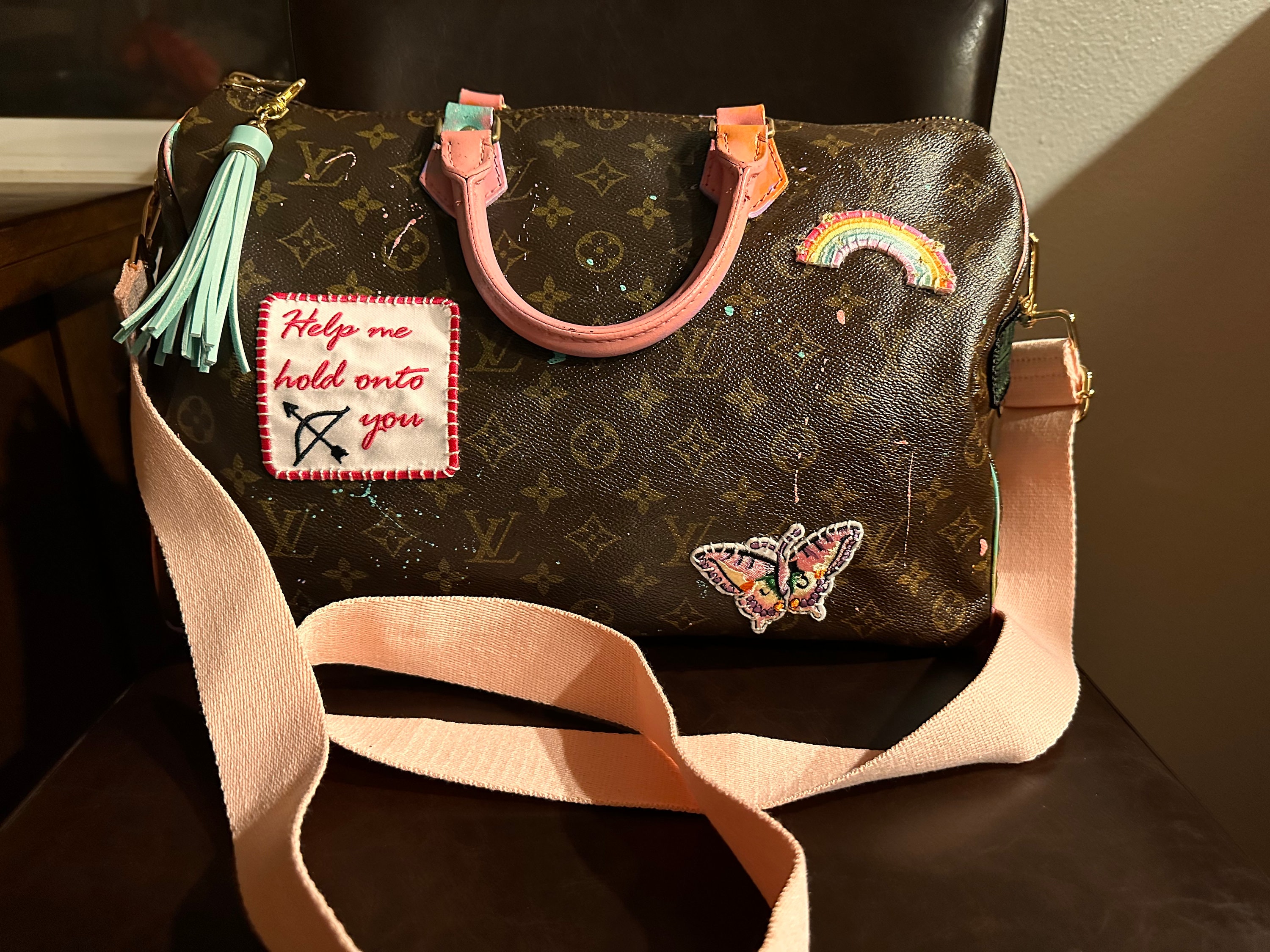 Pink Louis Vuitton Handbag 