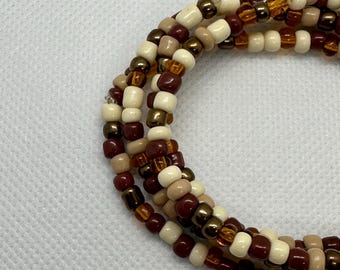 Glass Seed Bead Bracelet Set: Stackable Stretch Bracelets