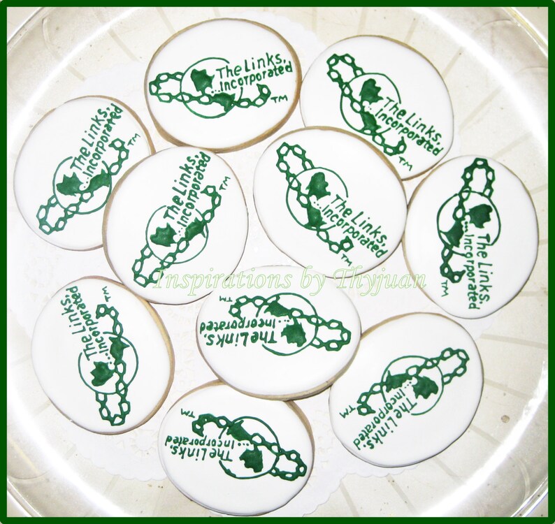 Corporate Logo Cookies - Etsy