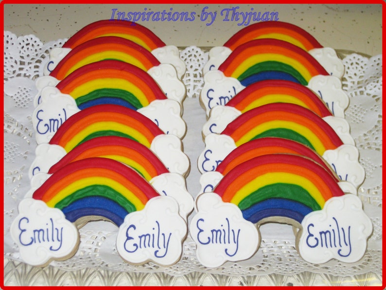 Rainbow Cookies image 1