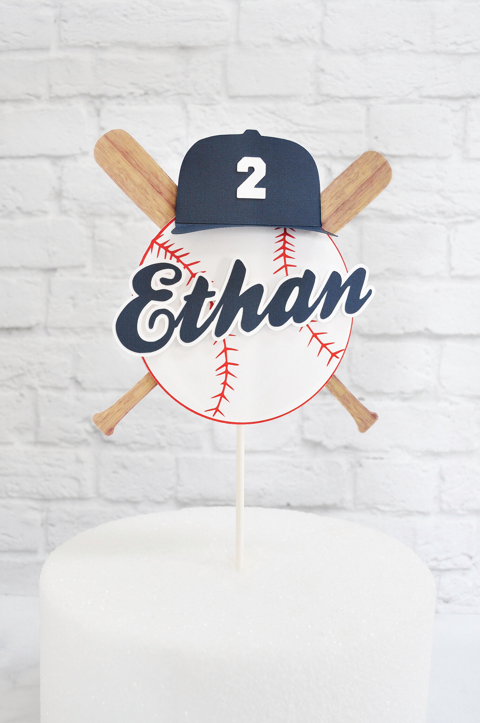 New York Yankees Edible Image Cake Topper Personalized Birthday