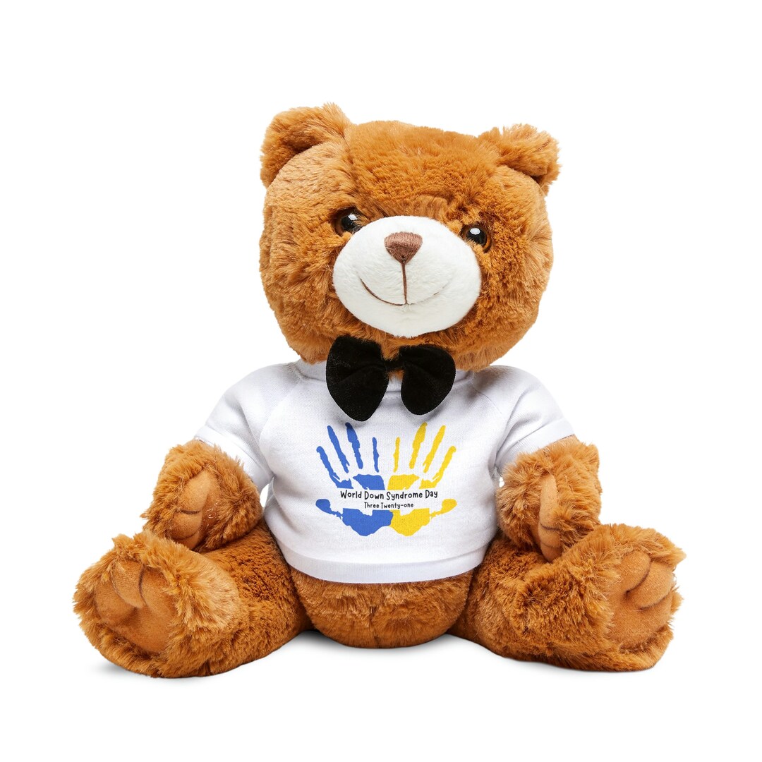 3:21 Teddy Bear World Down Syndrome Bear Down Syndrome Bear - Etsy