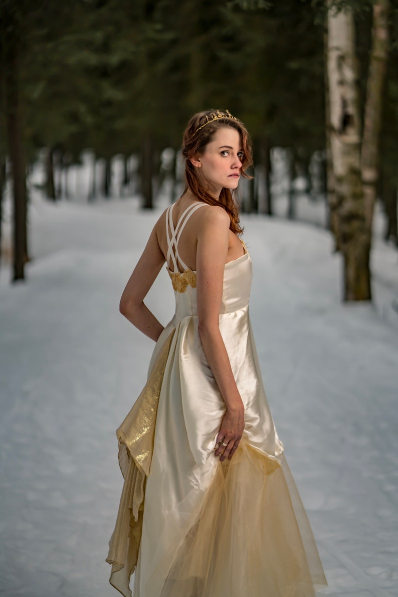 empress style wedding dress