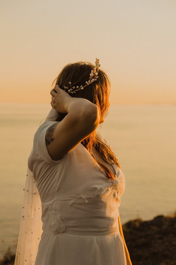 Pearl Bridal Crown