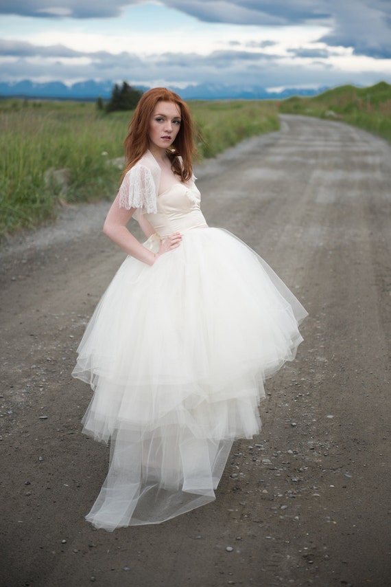 Anna Tulle Skirt Wedding Skirt Wedding Dress Separate Etsy