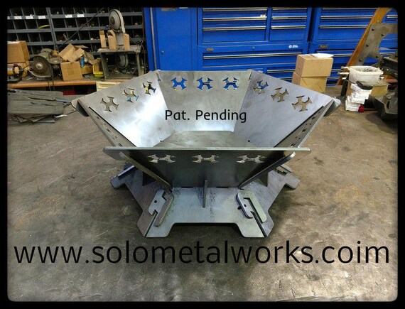 26 Hexagon Modular Fire Pit Kit Heavy Duty 25 Etsy