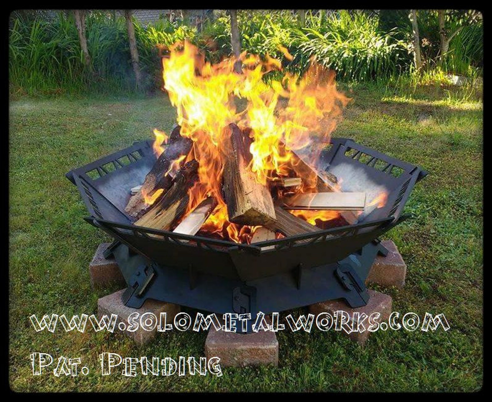48 Octagon Modular Steel Fire Pit Kit FREE SHIPPING Etsy