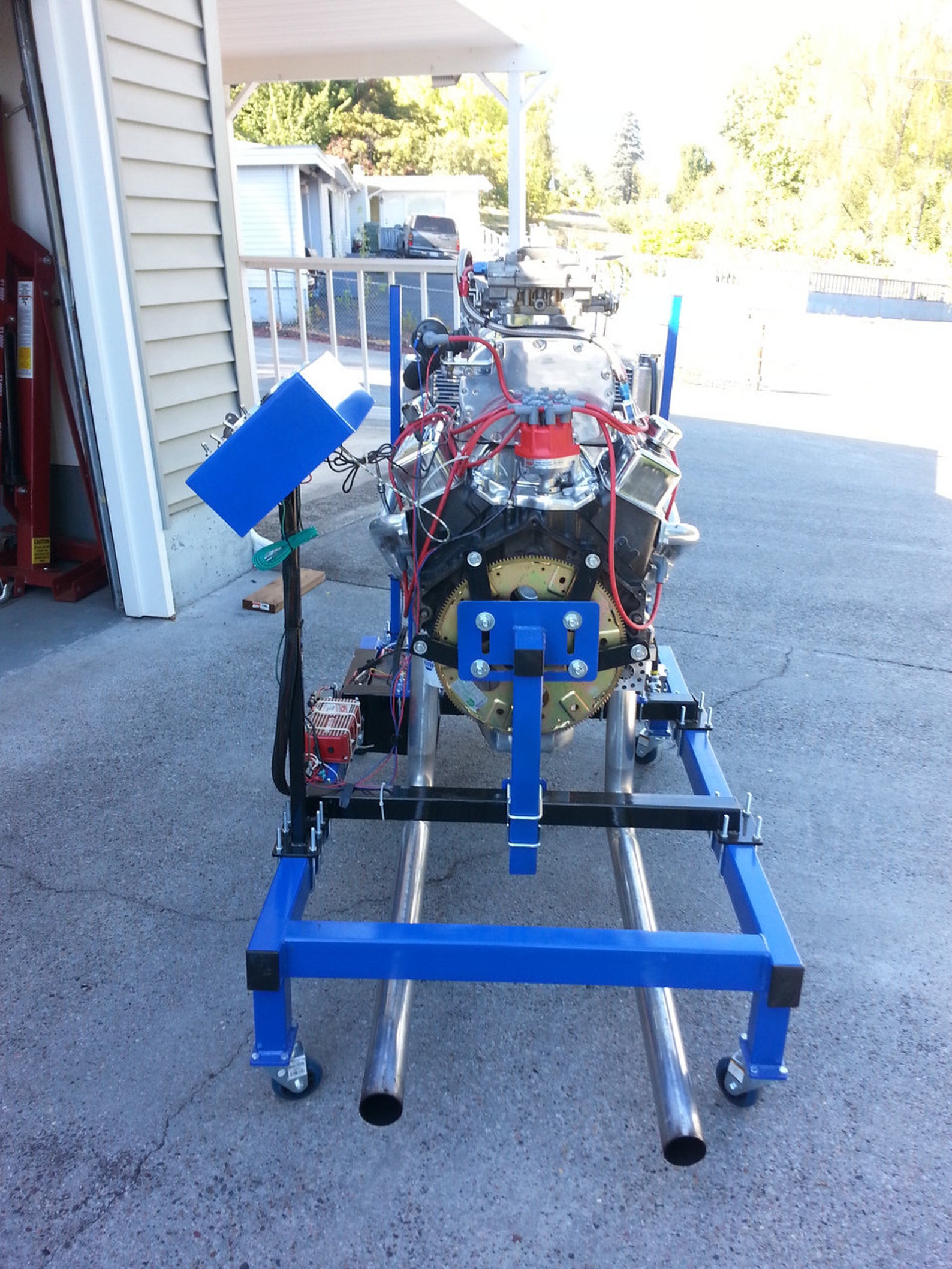 Engine Run Test Stand Plans 3D Version Download Etsy