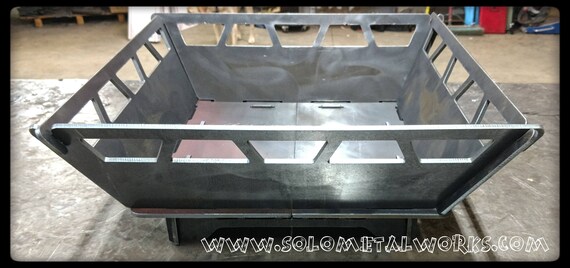 22x22 Modular Fire Pit 25 Steel Plate No Etsy