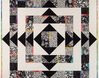 Patrón de colcha Facetas en PDF