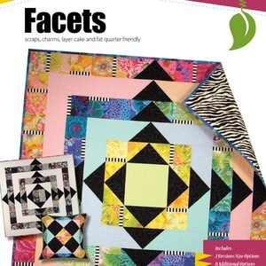 Facets PDF Quilt Pattern image 2