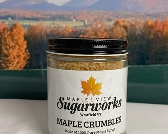 Crunchy Maple Crumbles - 5 oz Jar