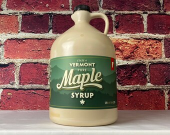 One Gallon of Pure Vermont Maple Syrup