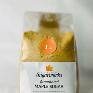 Granulated Maple Sugar - 1 Pound