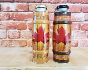 NUCAN 16.9 oz of Pure VT Maple Syrup AND Water Bottle